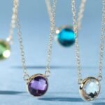 Birthstone pendants